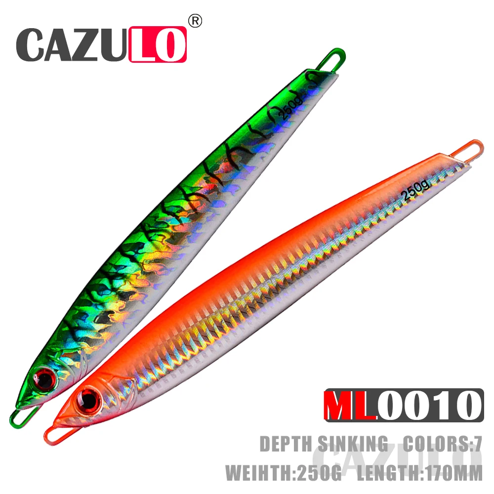 Metal Jig Fishing Equipment Lure Isca Artificial Weights 250g 17cm Peche En Mer A La Carpe Bass Holographic For Pike Fish Leurre
Metal Jig Fishing Equipment Lure Isca Artificial Weights 250g 17cm Peche En Mer A La Carpe Bass Holographic For Pike Fish Leurre