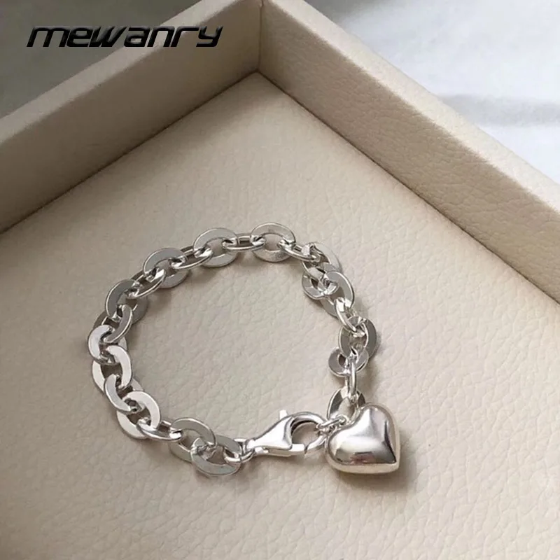 Mewanry 925 Толстые браслеты с цепочкой для женщин, новые модные блестящие браслеты в стиле панк, хип-хоп, с надписью LOVE Heart для вечевечерние НКИ, ж...
Mewanry 925 Толстые браслеты с цепочкой для женщин, новые модные блестящие браслеты в стиле панк, хип-хоп, с надписью LOVE Heart для вечевечерние НКИ, ж...