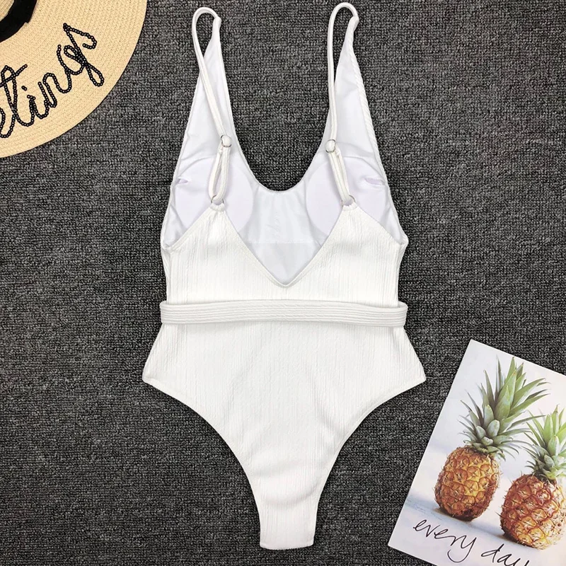 One Piece Swimsuit Women Swimwear Sexy White 2019 V Neck Bathing Suit Bodysuit Swimming Suits for Swimwear Beach Wear Monokini
One Piece Swimsuit Women Swimwear Sexy White 2019 V Neck Bathing Suit Bodysuit Swimming Suits for Swimwear Beach Wear Monokini