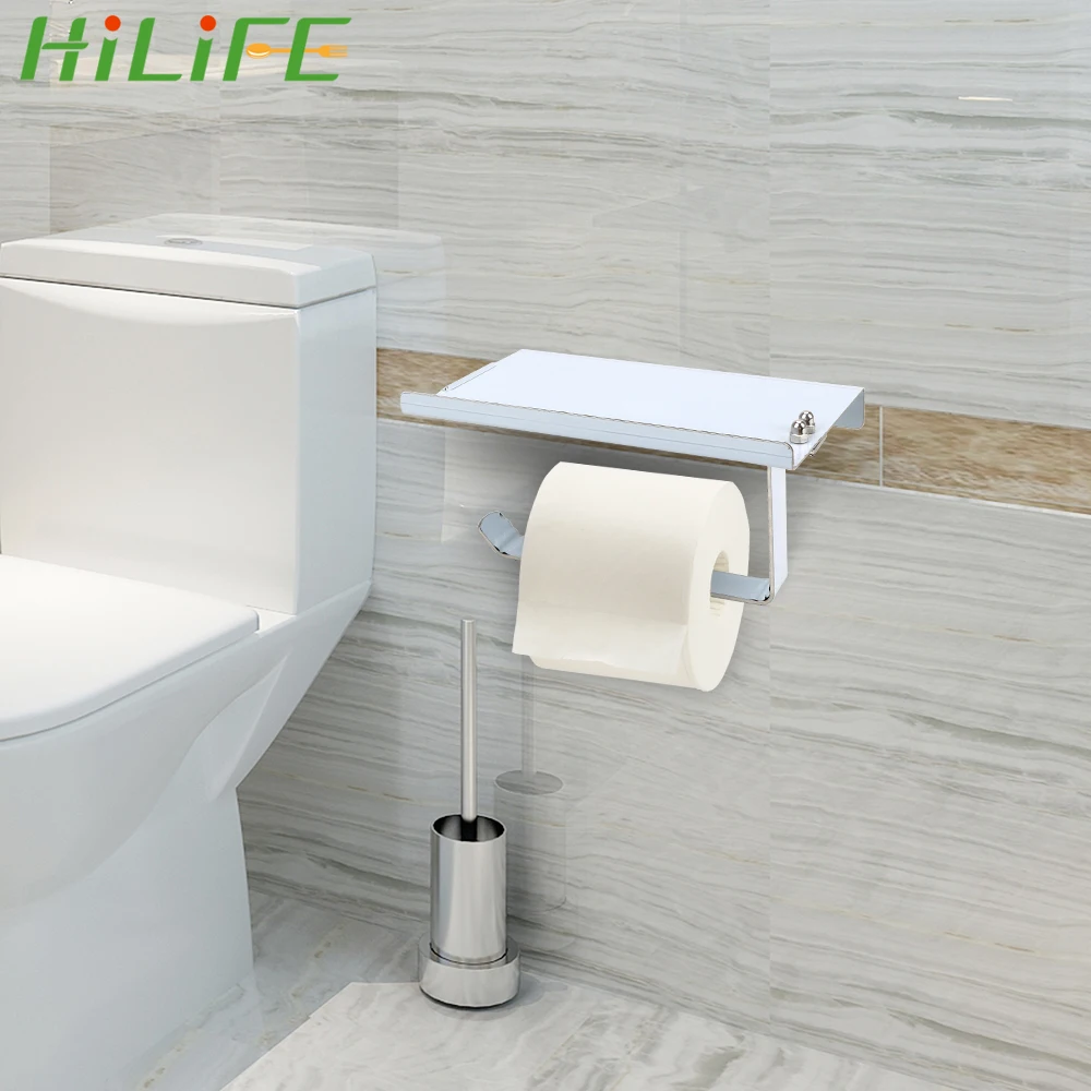 HILIFE Storage Rack Roll Paper Rack Bathroom Phone Paper Holder Stainless Steel Hanging Paper Tissue Boxes Kitchen Cupboard
HILIFE Storage Rack Roll Paper Rack Bathroom Phone Paper Holder Stainless Steel Hanging Paper Tissue Boxes Kitchen Cupboard