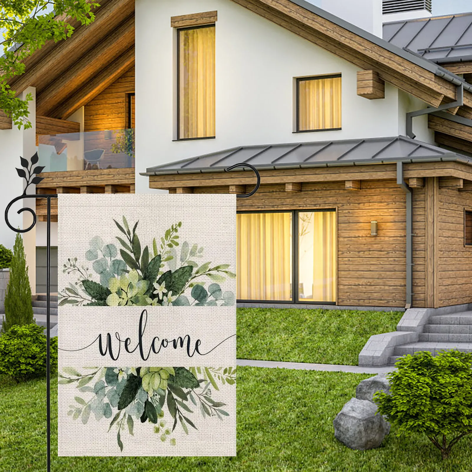 Spring Flowers Welcome Garden Banner 34x28 Cm Home Decoration Banner St. Patrick's Day Easter Garden Elf Flag Welcoming Spring 
Spring Flowers Welcome Garden Banner 34x28 Cm Home Decoration Banner St. Patrick's Day Easter Garden Elf Flag Welcoming Spring