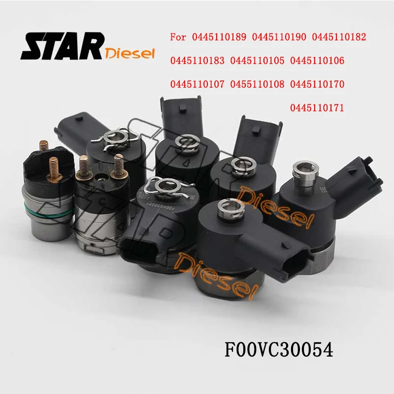F00VC30054 Solenoid Valve F00VC30054 Magnetic Valves Diesel injector for 0 445 110 181, 0 445 110 189, 0 445 110 190, 0986435055
F00VC30054 Solenoid Valve F00VC30054 Magnetic Valves Diesel injector for 0 445 110 181, 0 445 110 189, 0 445 110 190, 0986435055