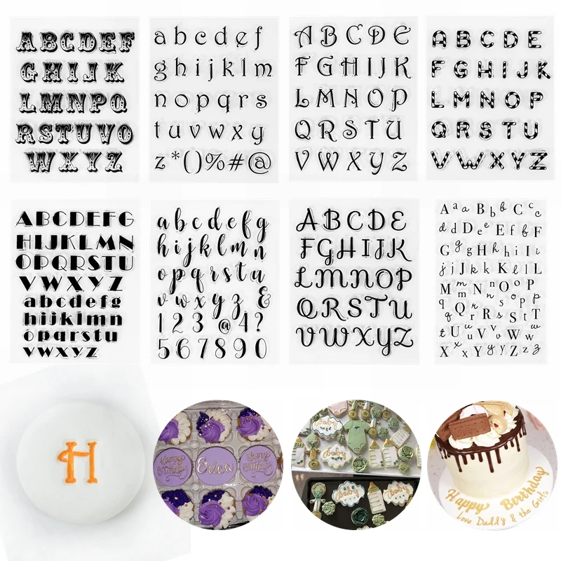 Cake Decorating Tools Alphabet Fondant Cake Stamp Silicone Mold Letters Biscuit Sugarcraft Mold Baking Tools Cake Embosser Stamp
Cake Decorating Tools Alphabet Fondant Cake Stamp Silicone Mold Letters Biscuit Sugarcraft Mold Baking Tools Cake Embosser Stamp