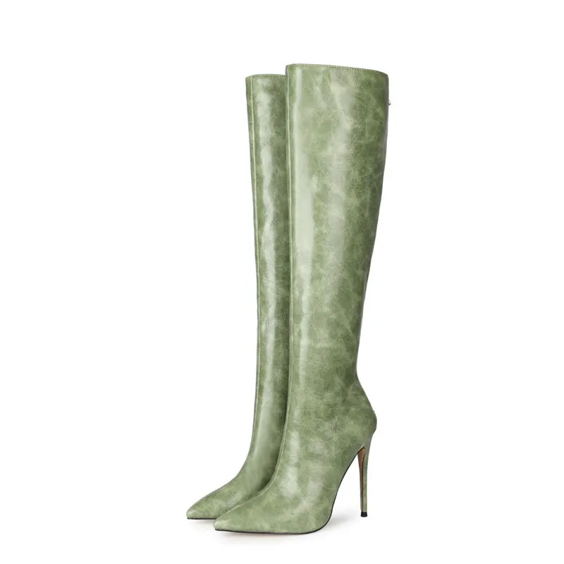 Sexy boots women's shoes large women's boots women's boots solid pointed high tube Knee Boots
Sexy boots women's shoes large women's boots women's boots solid pointed high tube Knee Boots