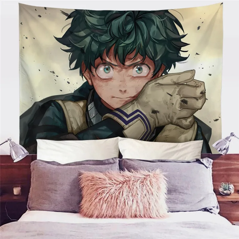 My Hero Academia Izuku Print Tapestry Teenager Boys Girls Fashion Anime Decoration for Bedroom Living Room Wall Hanging Decor
My Hero Academia Izuku Print Tapestry Teenager Boys Girls Fashion Anime Decoration for Bedroom Living Room Wall Hanging Decor
