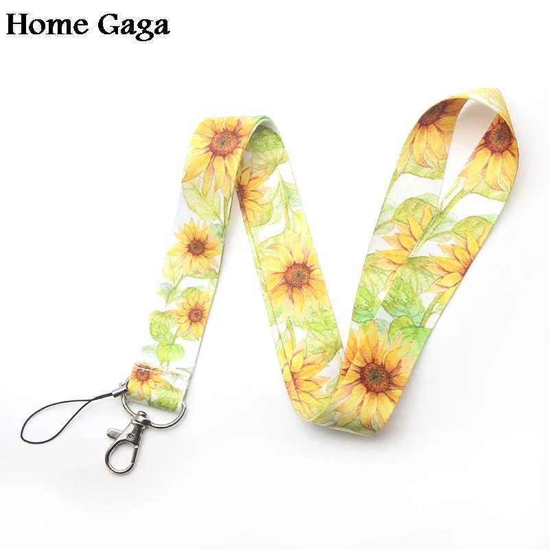 20pcs/lot Homegaga sunflowers keychain lanyard ribbon neck strap fabric para id badge phone holders necklace accessories D1773
20pcs/lot Homegaga sunflowers keychain lanyard ribbon neck strap fabric para id badge phone holders necklace accessories D1773