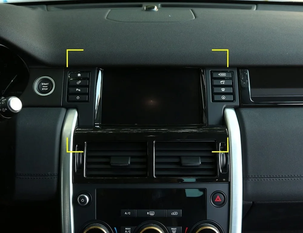 ABS Chrome GPS Screen Decoration Frame Cover Trim 1Pcs For Land Rover Discovery Sport 2015-2017
ABS Chrome GPS Screen Decoration Frame Cover Trim 1Pcs For Land Rover Discovery Sport 2015-2017