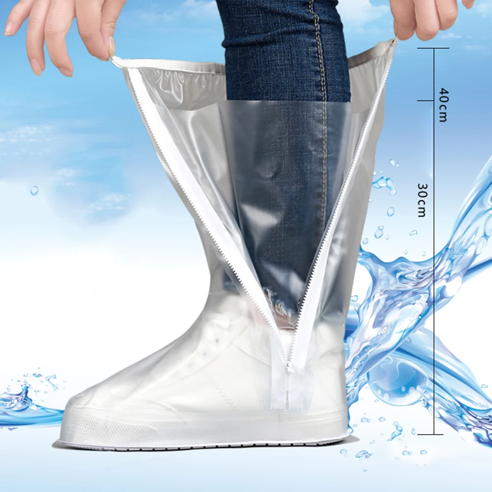 1 Pair Of Shoe Covers Waterproof Reusable Rain Shoes Cover Anti-slip Boot Overshoes Protector Outdoor Traveling Outside
1 Pair Of Shoe Covers Waterproof Reusable Rain Shoes Cover Anti-slip Boot Overshoes Protector Outdoor Traveling Outside