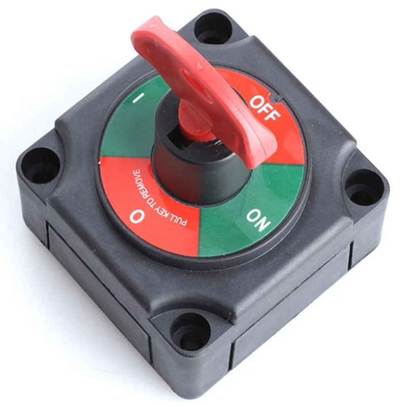 Battery Disconnect Switch 48V Battery Isolator Power Cut Off Master Switch for RV, Marine, Boat
Battery Disconnect Switch 48V Battery Isolator Power Cut Off Master Switch for RV, Marine, Boat