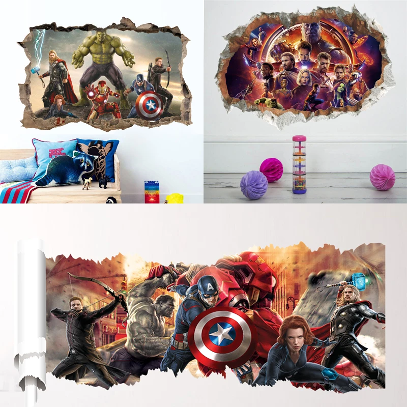 Disney Avengers Marvel Wall Stickers Living room bedroom wall decoration movie poster art mural wall stickers
Disney Avengers Marvel Wall Stickers Living room bedroom wall decoration movie poster art mural wall stickers