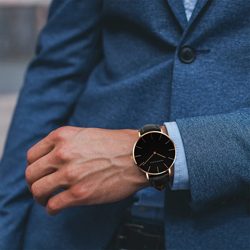 Fashion Quartz Men's Watches 2020 Top Brand Waterproof Watches For Men Luxury Leather Strap Watch Man Business Orologio Uomo
Fashion Quartz Men's Watches 2020 Top Brand Waterproof Watches For Men Luxury Leather Strap Watch Man Business Orologio Uomo