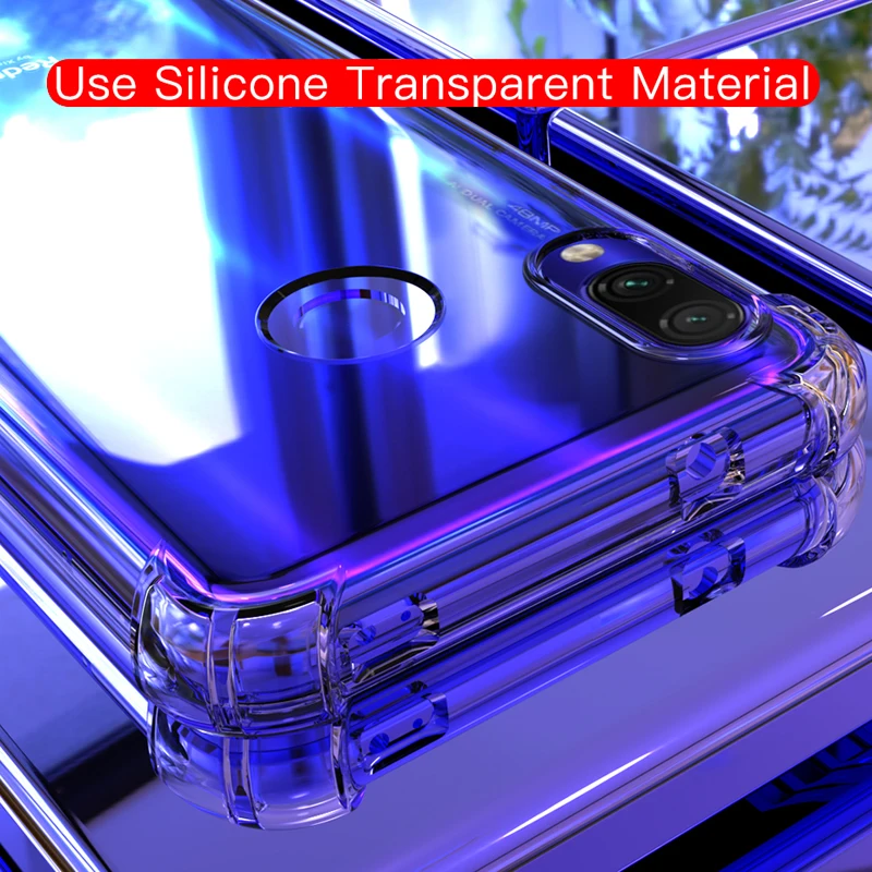 Silicone Phone Case for Redmi Note 7 pro Note 7 8 6 5 4x S2 Transparent Anti-fall Case for Xiaomi Mi 9 9se 8 se 8lite Back Cover
Silicone Phone Case for Redmi Note 7 pro Note 7 8 6 5 4x S2 Transparent Anti-fall Case for Xiaomi Mi 9 9se 8 se 8lite Back Cover