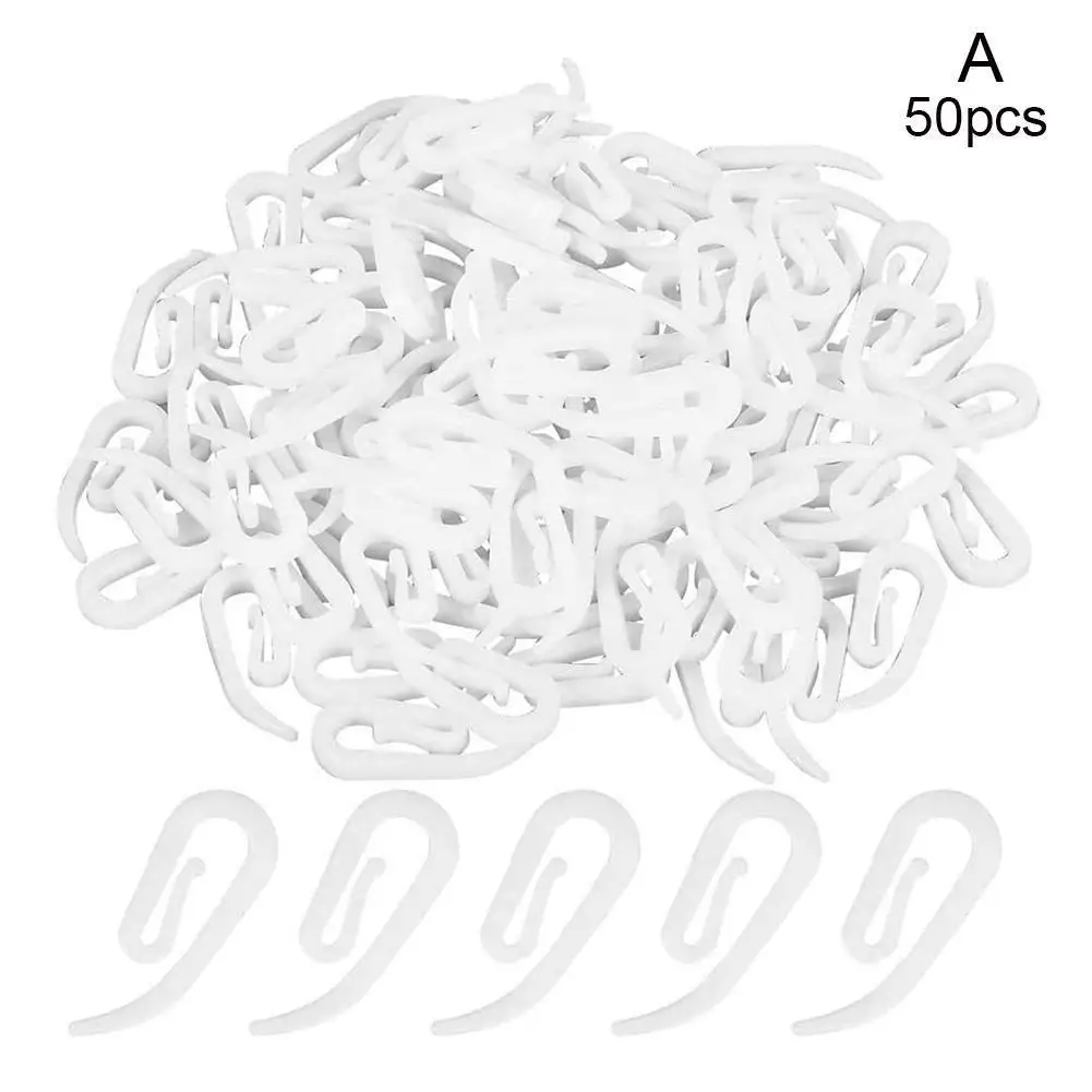50/100 Stks/pak Plastic 6 Vorm Gordijn Haken Venster Accessoires Polen Gordijn Tracks Hanger N4M3
50/100 Stks/pak Plastic 6 Vorm Gordijn Haken Venster Accessoires Polen Gordijn Tracks Hanger N4M3