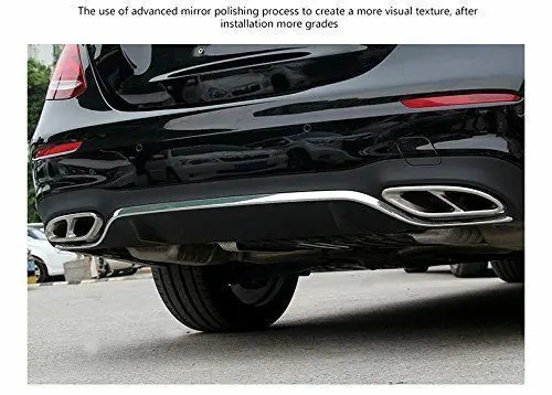 1set=2pcs Exhaust Muffler Cover Trim For Mercedes Benz A B C E Class W205 2015-2017
1set=2pcs Exhaust Muffler Cover Trim For Mercedes Benz A B C E Class W205 2015-2017