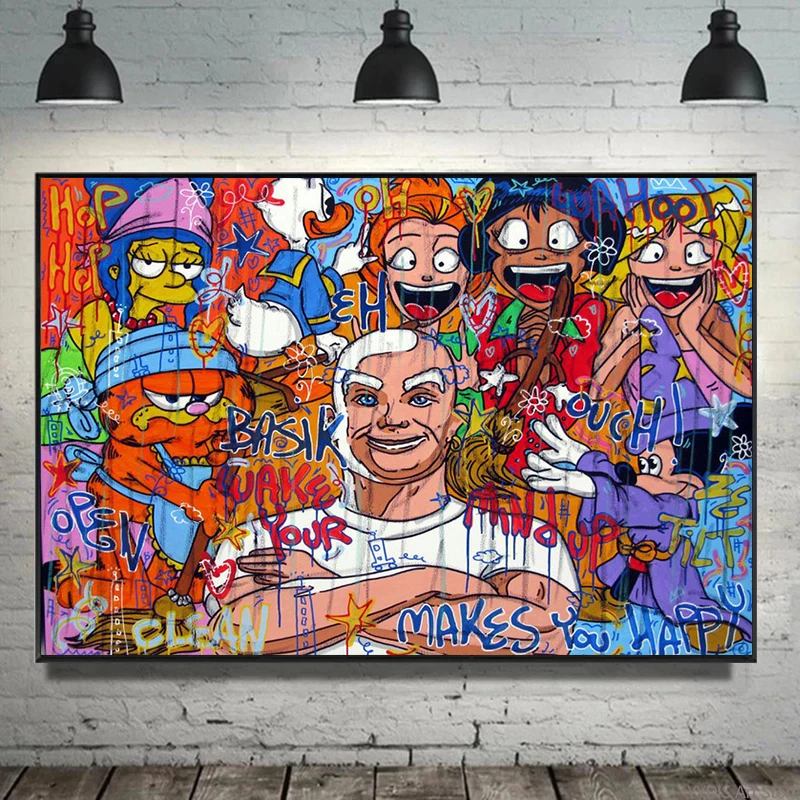 Disney Catoon Princess Poster Marvel Graffiti Figure Painting Mickey Mouse Room Decor Canvas Print Wall Art Picture Hoom Cuadros
Disney Catoon Princess Poster Marvel Graffiti Figure Painting Mickey Mouse Room Decor Canvas Print Wall Art Picture Hoom Cuadros