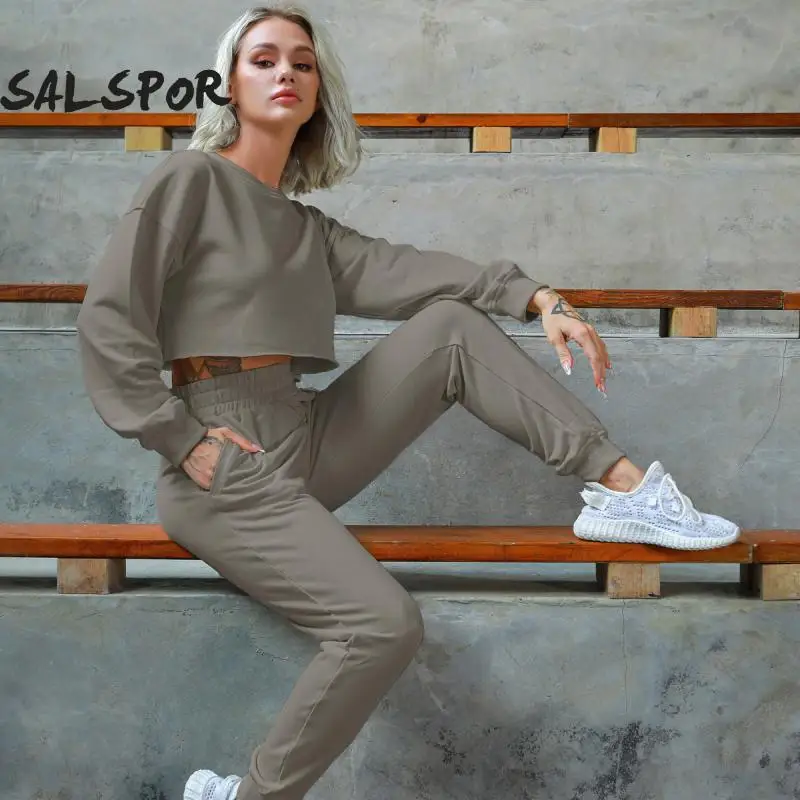 SALSPOR женский спортивный костюм из двух предметов, спортивная одежда для спортзала, тренировочный топ с длинным рукавом, спортивные штаны дл...
SALSPOR женский спортивный костюм из двух предметов, спортивная одежда для спортзала, тренировочный топ с длинным рукавом, спортивные штаны дл...