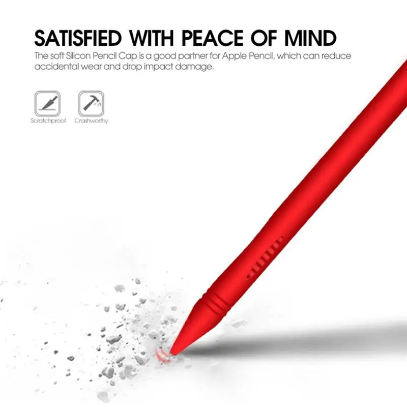 Silicone Compatible Pencil Holder Case For Apple Pencil 1 Holder Sleeve For iPad Pro Stylus Protective Anti-lost ipencil Cover
Silicone Compatible Pencil Holder Case For Apple Pencil 1 Holder Sleeve For iPad Pro Stylus Protective Anti-lost ipencil Cover