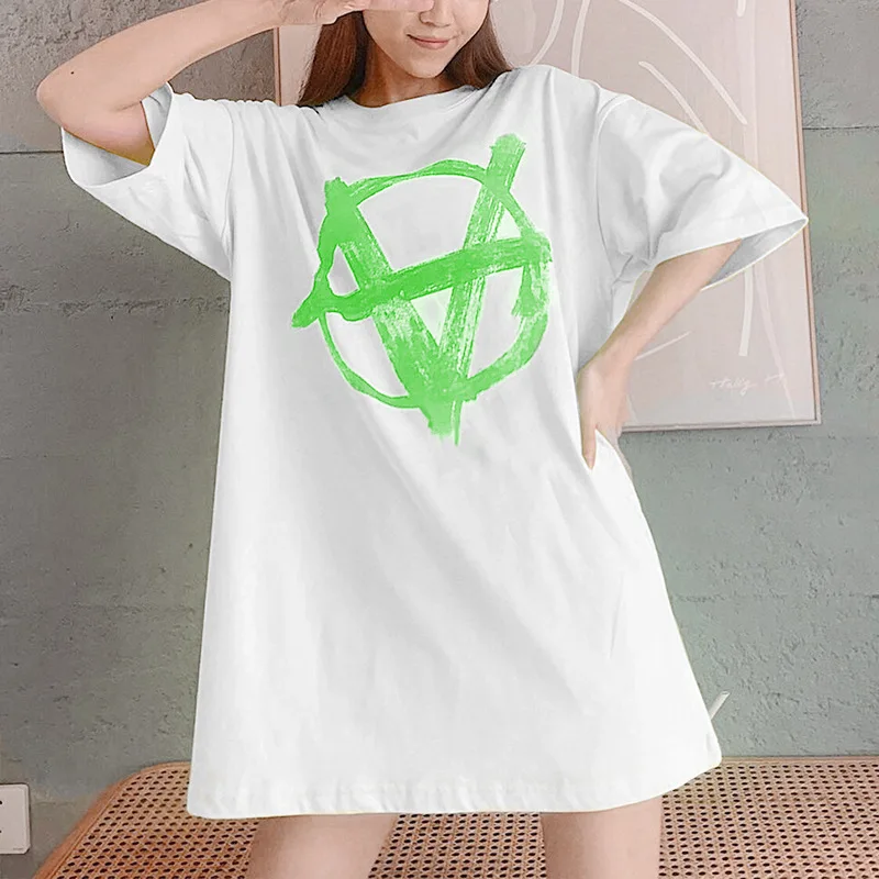 2021 New Summer Casual Ladies T-shirt Round Neck Print High Quality Women Tee Loose Fashion Elegant Female Tops T1025
2021 New Summer Casual Ladies T-shirt Round Neck Print High Quality Women Tee Loose Fashion Elegant Female Tops T1025
