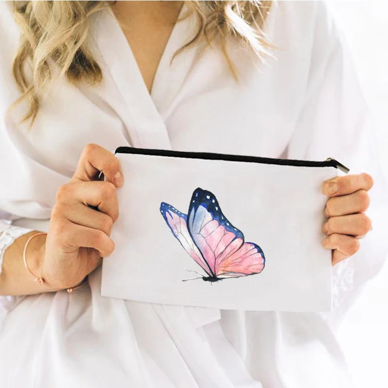 Butterfly Cosmetic Bag for Makeup Travel Mini Organizer Bags Make Up Free Shipping Pouch Women Kawaii Handbags Women's Woman
Butterfly Cosmetic Bag for Makeup Travel Mini Organizer Bags Make Up Free Shipping Pouch Women Kawaii Handbags Women's Woman