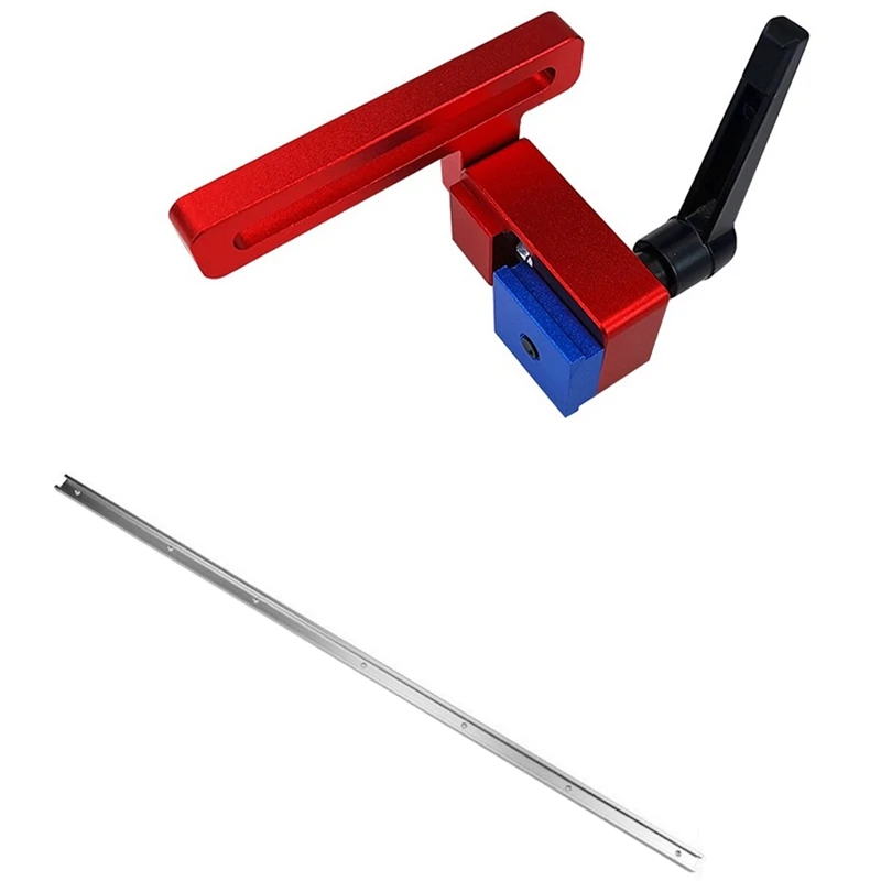 1 Set of Miter Rail Stoppers and Aluminum Alloy T-Slot Miter Rail Clamp Fixture T-Slot Woodworking Tools
1 Set of Miter Rail Stoppers and Aluminum Alloy T-Slot Miter Rail Clamp Fixture T-Slot Woodworking Tools