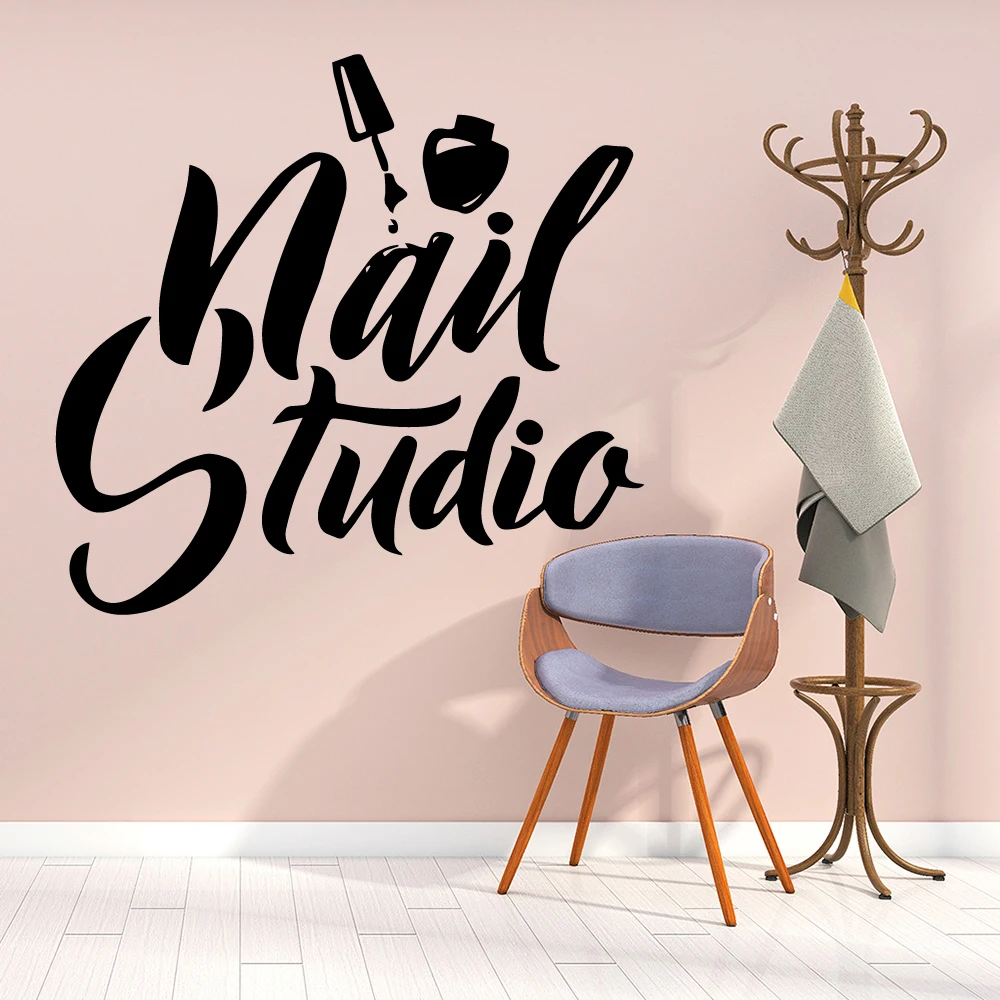 Hot Sale Beauty Salon Wall Decals Nail Polish Wall Sticker For Nail Studio Logo Vinyl Stickers Manicure Pedicure Wallpaper Decal
Hot Sale Beauty Salon Wall Decals Nail Polish Wall Sticker For Nail Studio Logo Vinyl Stickers Manicure Pedicure Wallpaper Decal