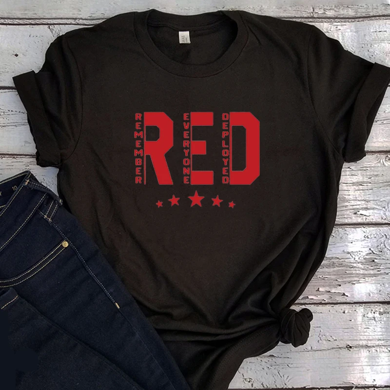 Remember Everyone Deployed Tshirt Streetwear Men Red Friday Clothing 2021 We Wear Red on Friday Tee Summer XL
Remember Everyone Deployed Tshirt Streetwear Men Red Friday Clothing 2021 We Wear Red on Friday Tee Summer XL