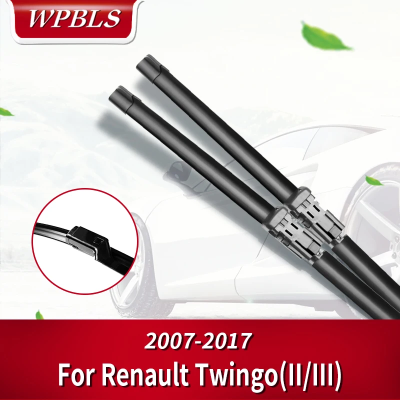 WPBLS стеклоочистители для Renault Twingo Fit кнопка/штыковые рычаги модель год от 2007 до 2018 |
