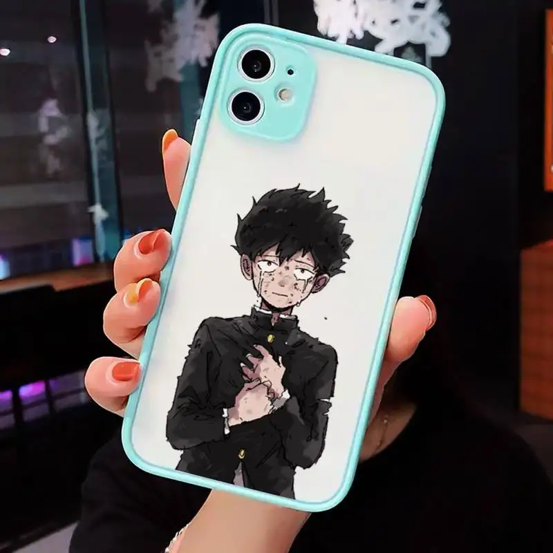 Japan anime Mob Psycho 100 Phone Case matte transparent For iphone 7 8 11 12 plus mini x xs xr pro max cover 
Japan anime Mob Psycho 100 Phone Case matte transparent For iphone 7 8 11 12 plus mini x xs xr pro max cover