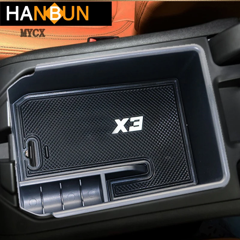 1pcs Center Armrest Storage Box For BMW X3 G01 2018 Console Tray Organizer Black
1pcs Center Armrest Storage Box For BMW X3 G01 2018 Console Tray Organizer Black
