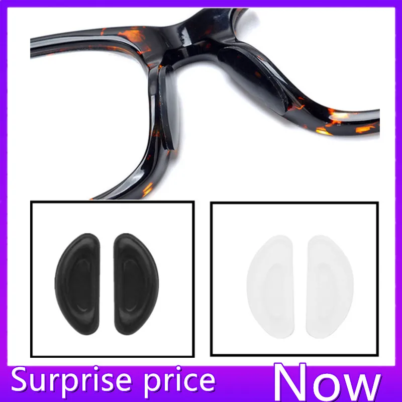 10pair/set D-shaped Frame Glasses Flat Bridge Of Nose Unisex Silicone Non-recyclable Non Slip Nose Pad Glasses Accessories
10pair/set D-shaped Frame Glasses Flat Bridge Of Nose Unisex Silicone Non-recyclable Non Slip Nose Pad Glasses Accessories
