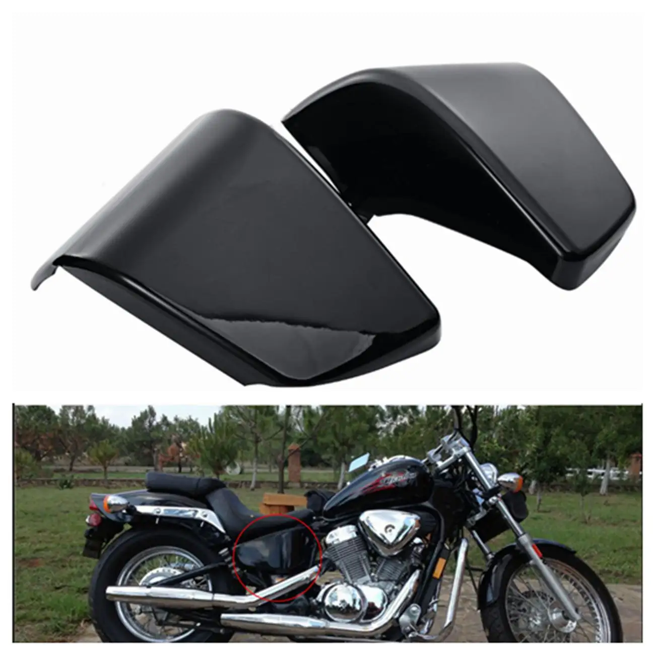 Боковая Крышка батарейного отсека двигателя мотоцикла для Honda Shadow ACE 750 VT750 C D VT400 1998-2003 боковая обтекатель Крышка из АБС-пластика
Боковая Крышка батарейного отсека двигателя мотоцикла для Honda Shadow ACE 750 VT750 C D VT400 1998-2003 боковая обтекатель Крышка из АБС-пластика