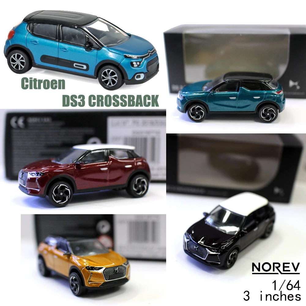New Norev 1/64 Scale Citroen DS3 CROSSBACK 2019 Diecast Alloy Toy Cars 3 inches For Collection Gift 
New Norev 1/64 Scale Citroen DS3 CROSSBACK 2019 Diecast Alloy Toy Cars 3 inches For Collection Gift