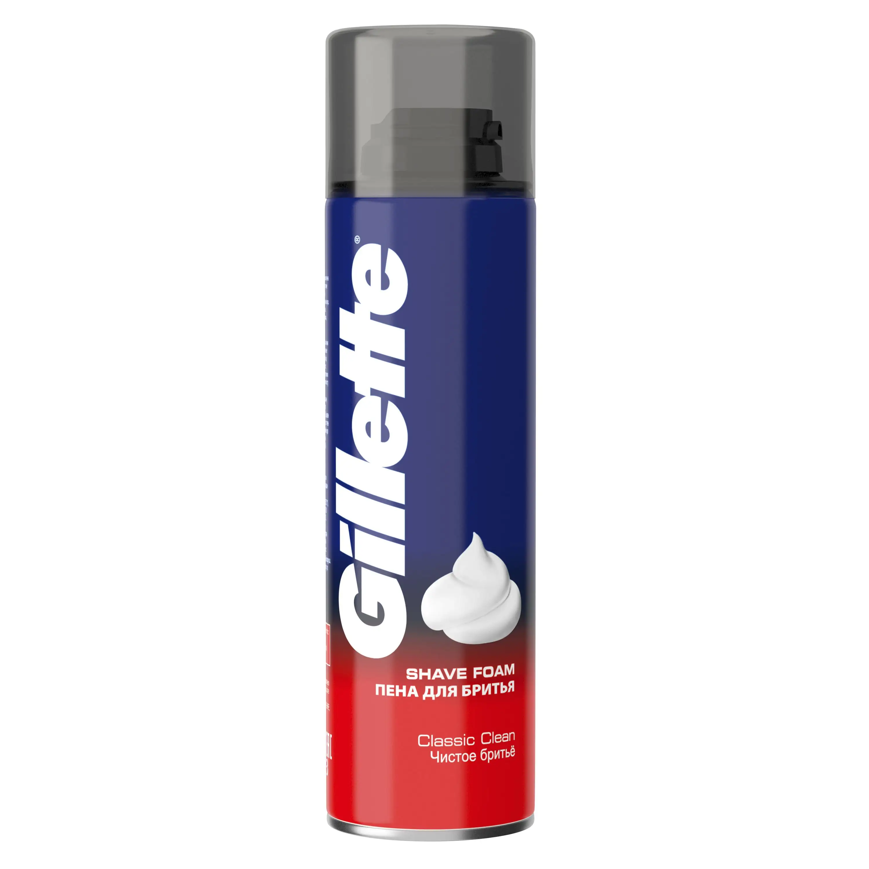 Пена для бритья Gillette Clean shave 200 мл. | Красота и здоровье