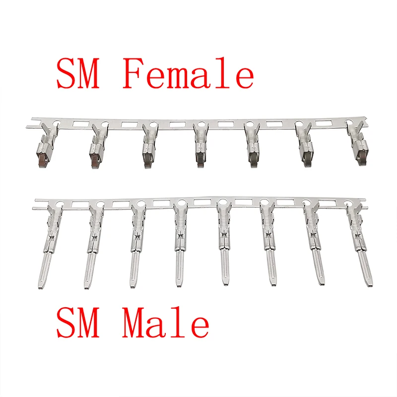 100Pcs/lot JST SM Male & Female Socket Housing Contact Pin Metal Crimp Terminals Plugs Connector Wire Cable Housing Crimp Pins
100Pcs/lot JST SM Male & Female Socket Housing Contact Pin Metal Crimp Terminals Plugs Connector Wire Cable Housing Crimp Pins
