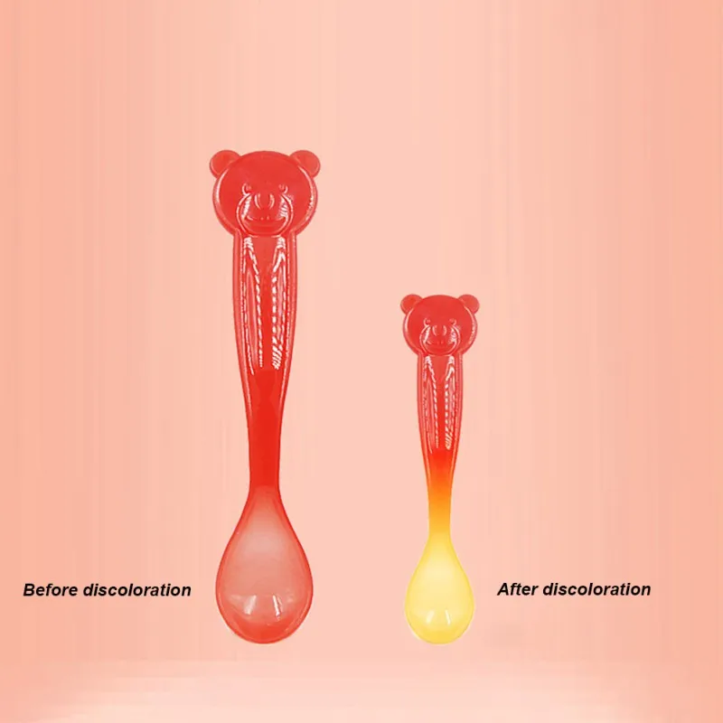 Baby Feeding Spoon PP Material Household Temperature Change Color Spoons Utensils 
Baby Feeding Spoon PP Material Household Temperature Change Color Spoons Utensils