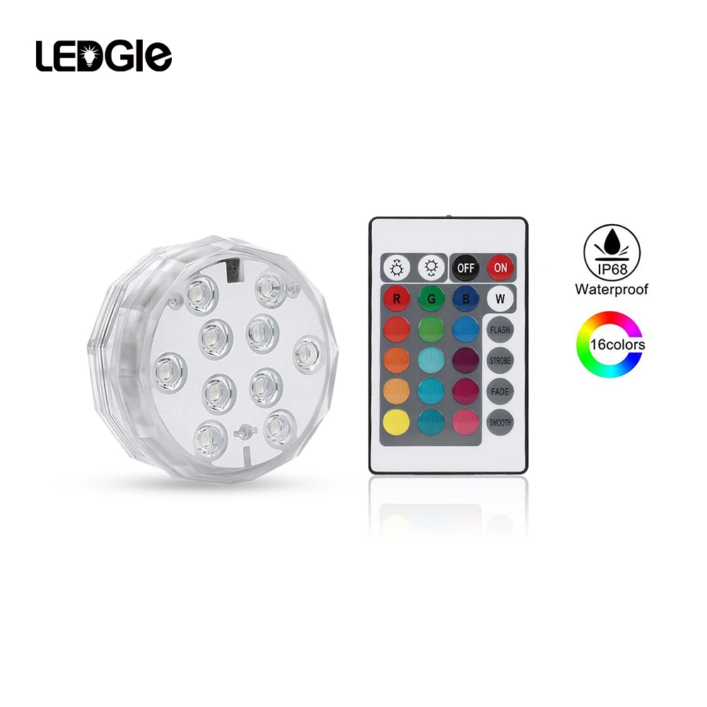 10 светодиодный пульт дистанционного управления RGB погружной светильник светодиодный подводный свет водонепроницаемый IP68 декоративный све...
10 светодиодный пульт дистанционного управления RGB погружной светильник светодиодный подводный свет водонепроницаемый IP68 декоративный све...