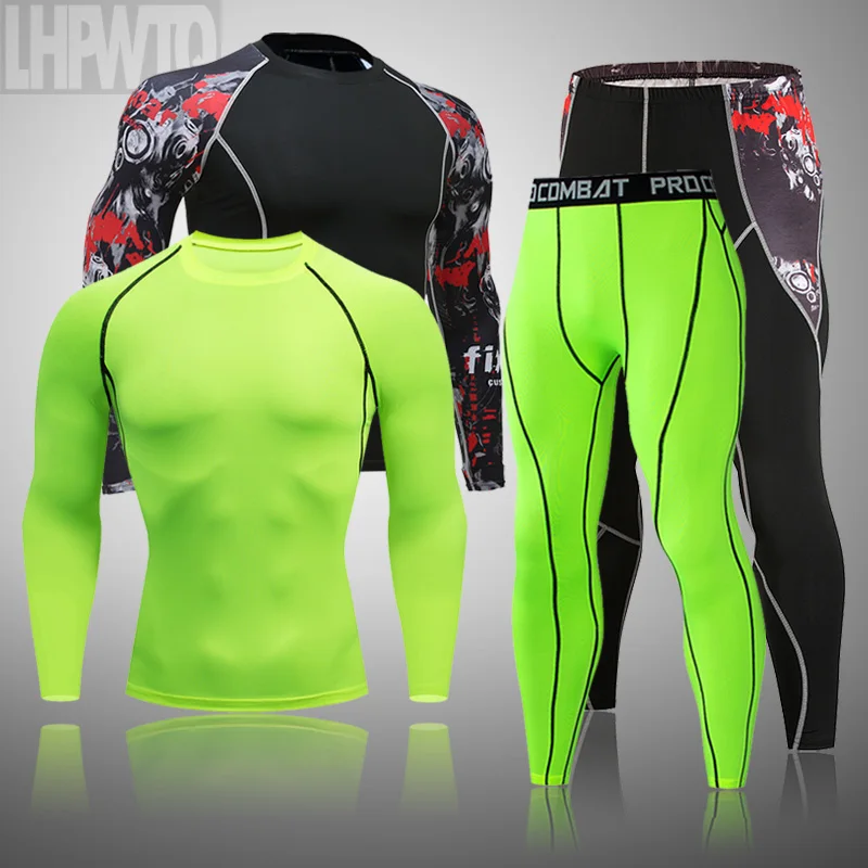 Men Thermal Underwear Winter Long Johns 2 Piece Sports Suit Men's Compression Leggings Quick Dry T-Shirt Long Sleeve Jogging Set
Men Thermal Underwear Winter Long Johns 2 Piece Sports Suit Men's Compression Leggings Quick Dry T-Shirt Long Sleeve Jogging Set
