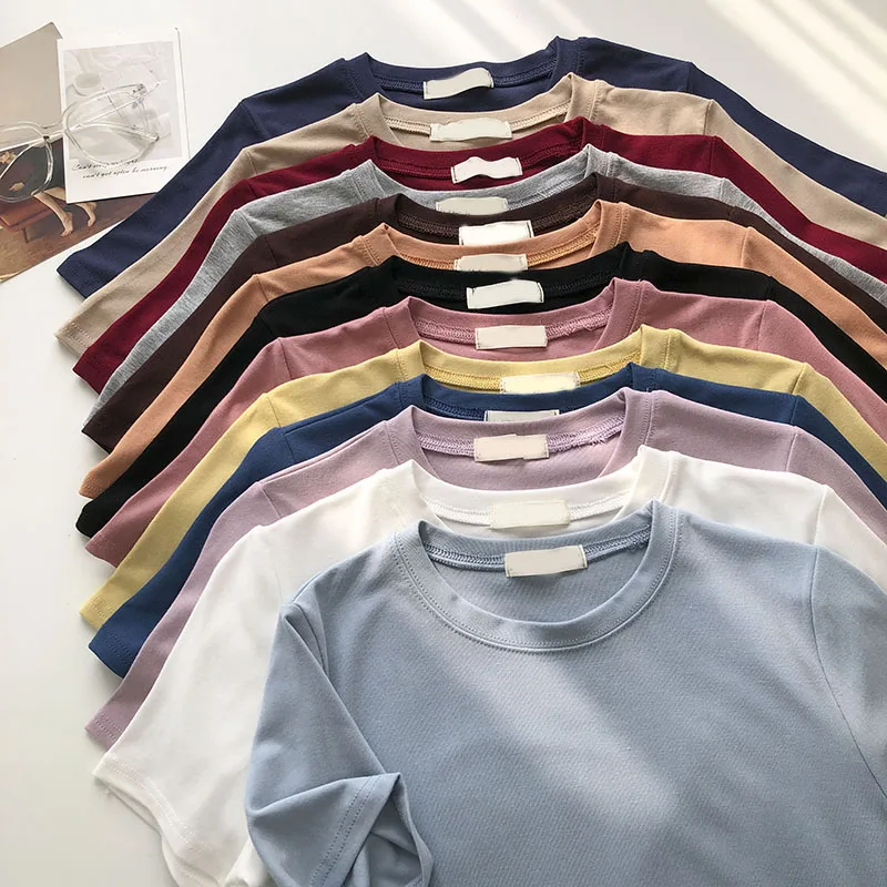 2021 Summer Women Fashion Short Sleeve O-Neck Loose Pullovers Tops Casual All Match T Shirt
2021 Summer Women Fashion Short Sleeve O-Neck Loose Pullovers Tops Casual All Match T Shirt