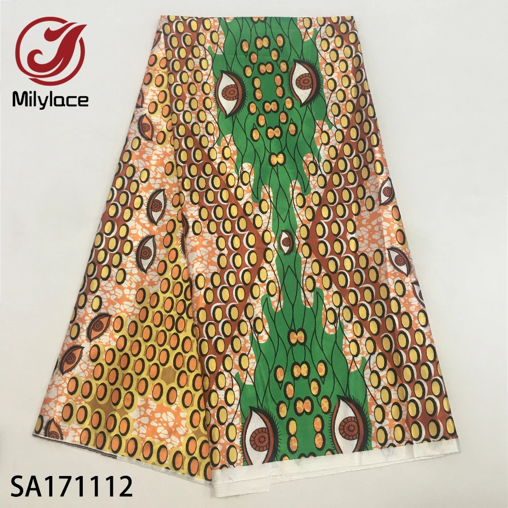Wholesale Satin Fabric Fashion African Wax Pattern Design Printed Satin Fabric for Party Dress SA171107
Wholesale Satin Fabric Fashion African Wax Pattern Design Printed Satin Fabric for Party Dress SA171107