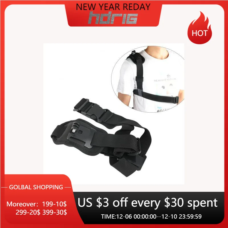HDRiG New Adjustable Outdoor Sport Nylon Camera Shoulder Strap Comfortable Sports Ctrap Mount for GoPro and Other Action Camera
HDRiG New Adjustable Outdoor Sport Nylon Camera Shoulder Strap Comfortable Sports Ctrap Mount for GoPro and Other Action Camera
