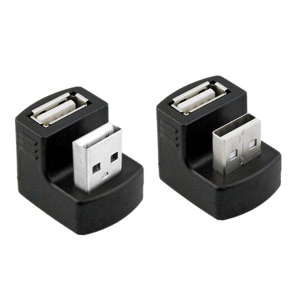 Chenyang 1 Set Down & Up Angled USB 2.0 Adapter A Male to Female Extension 180 Degree Black
Chenyang 1 Set Down & Up Angled USB 2.0 Adapter A Male to Female Extension 180 Degree Black