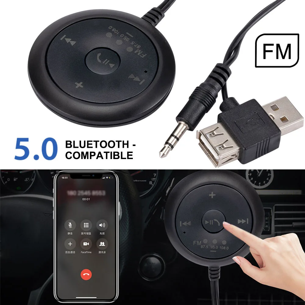Bluetooth-compatible Wireless Receiver and Transmitter Adapter for Car Stereo FM Radio Hands-free Call Accessories Fast delivery
Bluetooth-compatible Wireless Receiver and Transmitter Adapter for Car Stereo FM Radio Hands-free Call Accessories Fast delivery