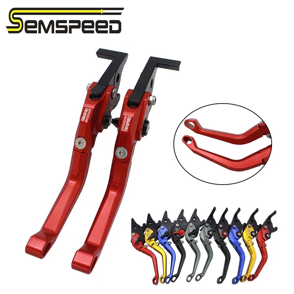 SEMSPEED CNC регулируемые 3D ромбовидные парковочные рычаги для YAMAHA XMAX300 125 250 2015 2020