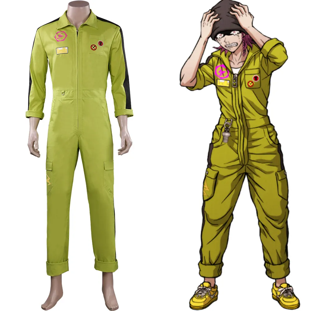 Super Danganronpa Kazuichi Souda Cosplay Costume Adult Bodysuit Jumpsuit Outfit Halloween Carnival Suit
Super Danganronpa Kazuichi Souda Cosplay Costume Adult Bodysuit Jumpsuit Outfit Halloween Carnival Suit