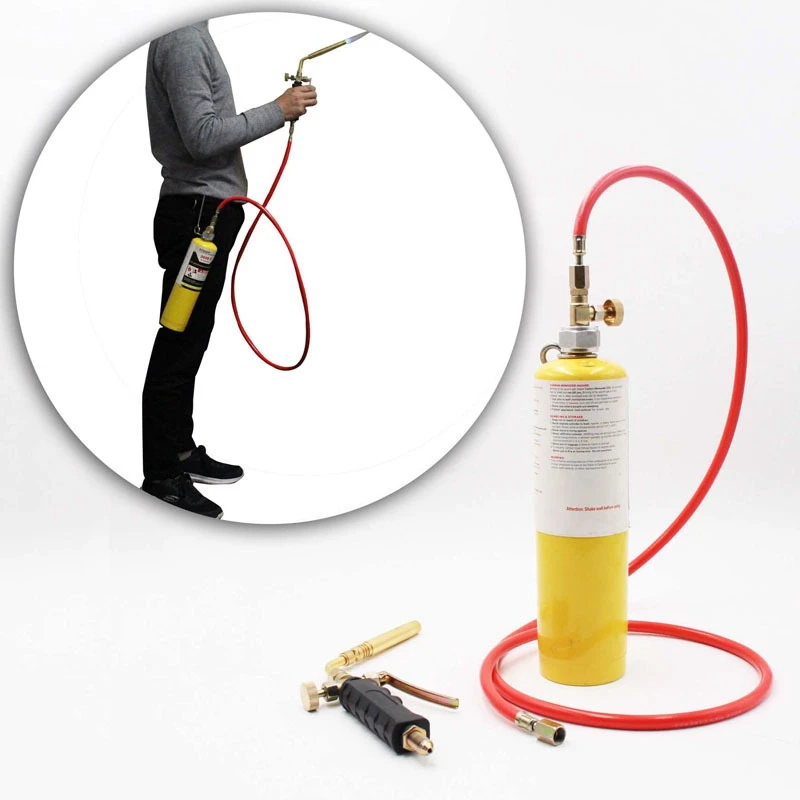 Brazing Welding Hose Torch MAPP Propane Soldering Torch with 1.6M Hose 
Brazing Welding Hose Torch MAPP Propane Soldering Torch with 1.6M Hose