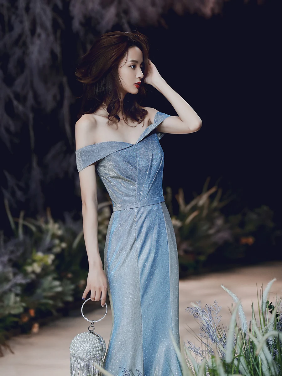 Mermaid Evening Dresses Long Formal Dresses Robe De Soiree Off The Shoulder Sequins Party Gowns Abendkleider 2020
Mermaid Evening Dresses Long Formal Dresses Robe De Soiree Off The Shoulder Sequins Party Gowns Abendkleider 2020