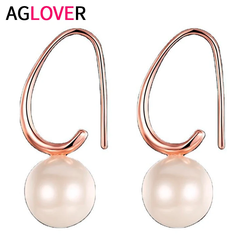 AGLOVER Natural Freshwater Pearl 925 Sterling Silver Round Earrings For Women Fashion Glamour Wedding Birthday Jewelry 
AGLOVER Natural Freshwater Pearl 925 Sterling Silver Round Earrings For Women Fashion Glamour Wedding Birthday Jewelry