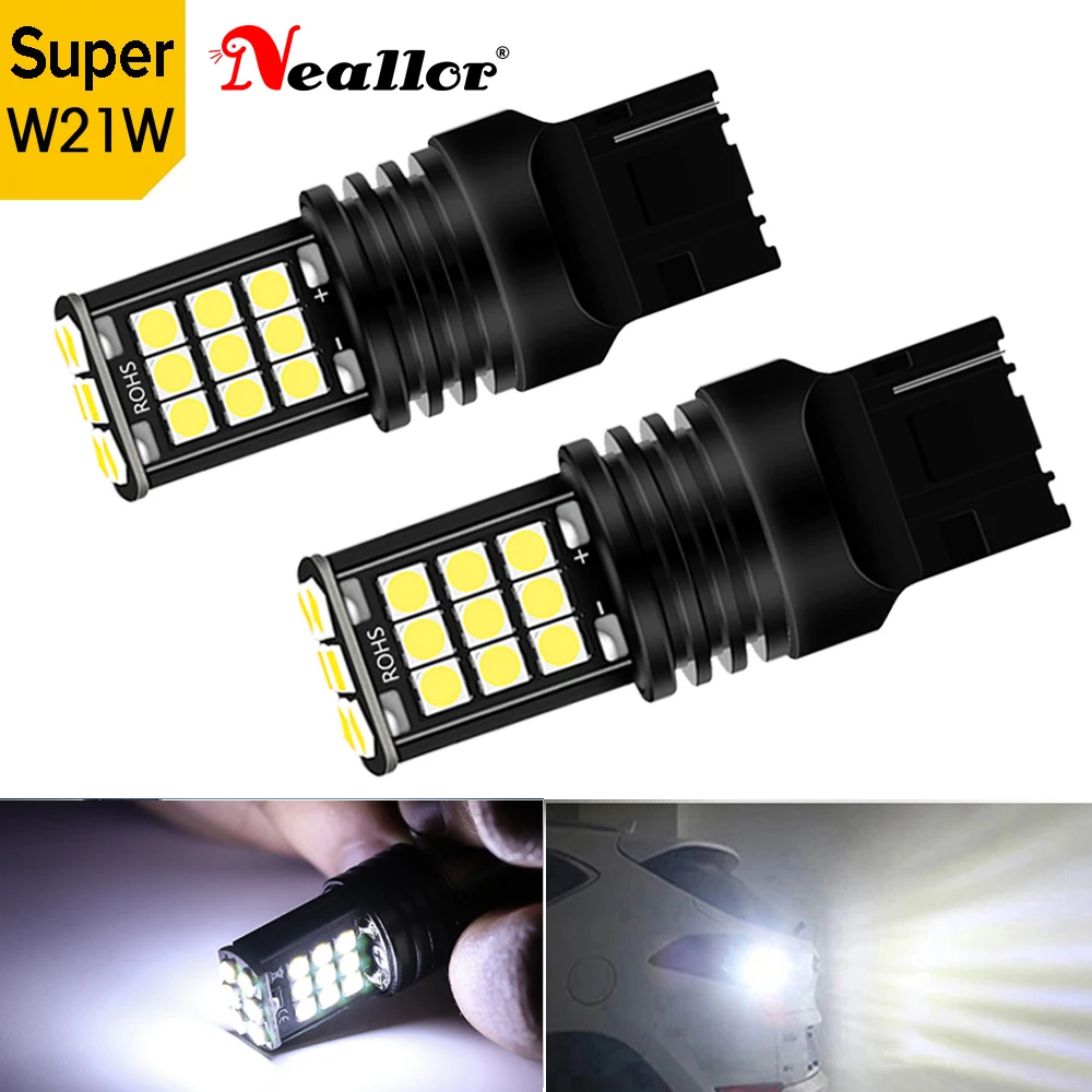 2x Car Signal Lamp 12V 7440 Led Bulb 24Led 3030SMD T20 7443 Led W21W W21/5W Auto Turn Signal Light Reverse Rear Lamps Diode Cob
2x Car Signal Lamp 12V 7440 Led Bulb 24Led 3030SMD T20 7443 Led W21W W21/5W Auto Turn Signal Light Reverse Rear Lamps Diode Cob
