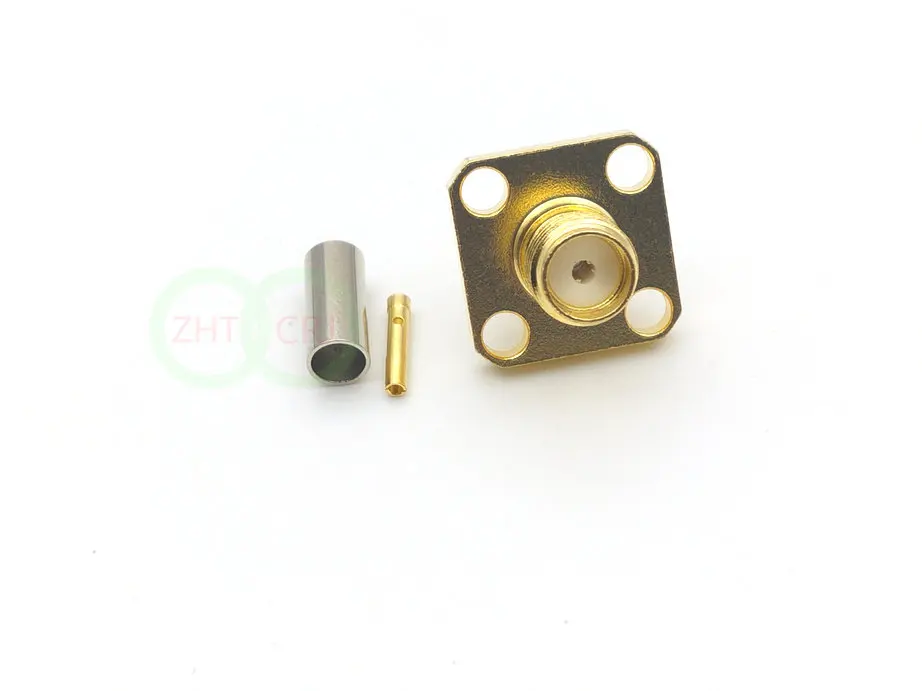 RF Coax SMA мама шасси монтажная панель 4 отверстия RF коаксиальный для кабеля RG316 RG174
RF Coax SMA мама шасси монтажная панель 4 отверстия RF коаксиальный для кабеля RG316 RG174