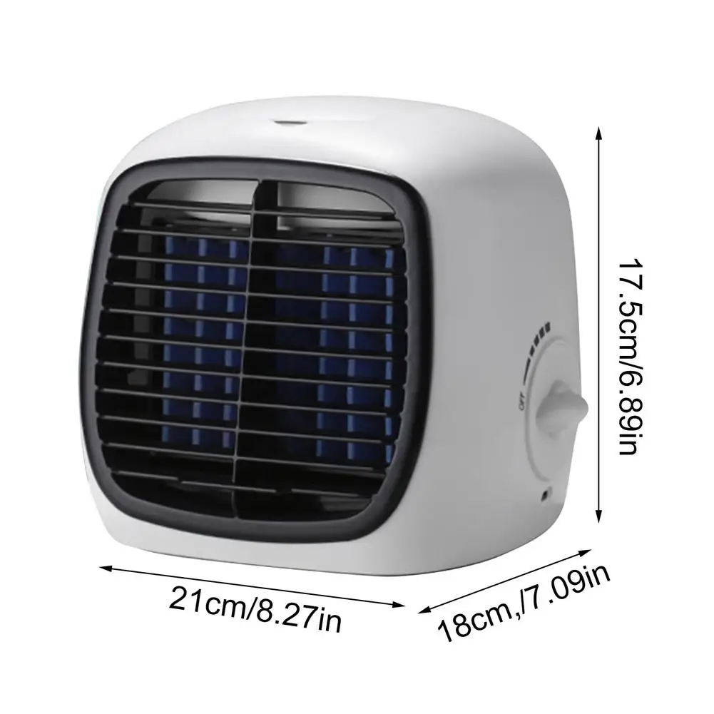 Portable Air Conditioner Fan USB Charging Air Cooling Refrigeration Cooler Portable Mini Air Cooler Home Desktop Mini Cooler
Portable Air Conditioner Fan USB Charging Air Cooling Refrigeration Cooler Portable Mini Air Cooler Home Desktop Mini Cooler